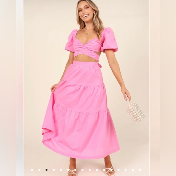 Petal & pup pink tiered skirt | NWT | - Picture 2 of 11